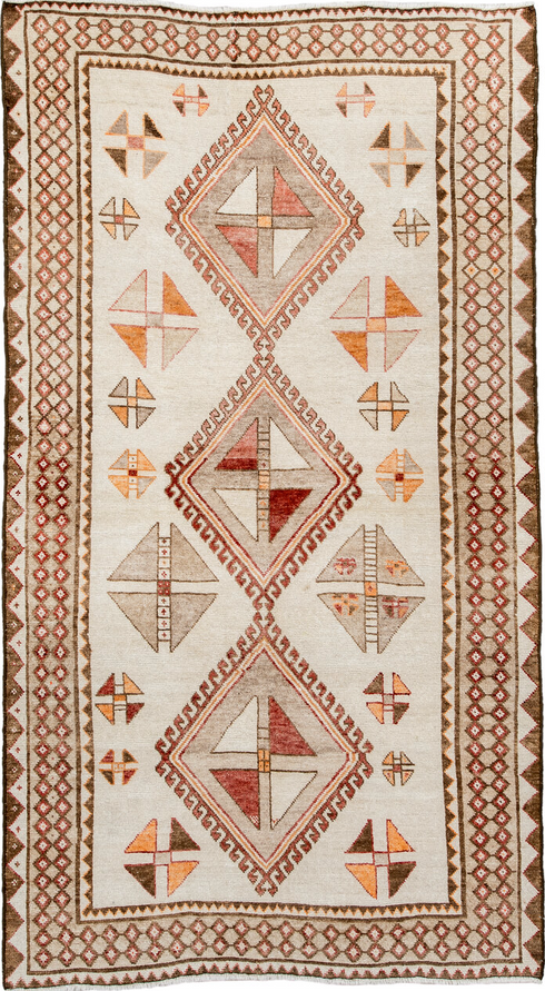 Antique Gabbe Area Rug (3' x 6')